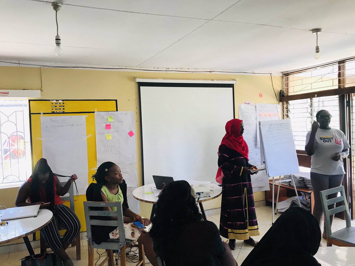 GP_Kenya's tweet photo. Last day of the @YoungUrbanWomen Project Training in Mombasa & Nairobi Counties. Young Women empowered on their right to Decent Work and Economic Security. Womenโs economic #empowerment is vital for Sustainable Development.
#SDG8 #GlobalGoals #Training4Change https://t.co/ggXgyI30uF