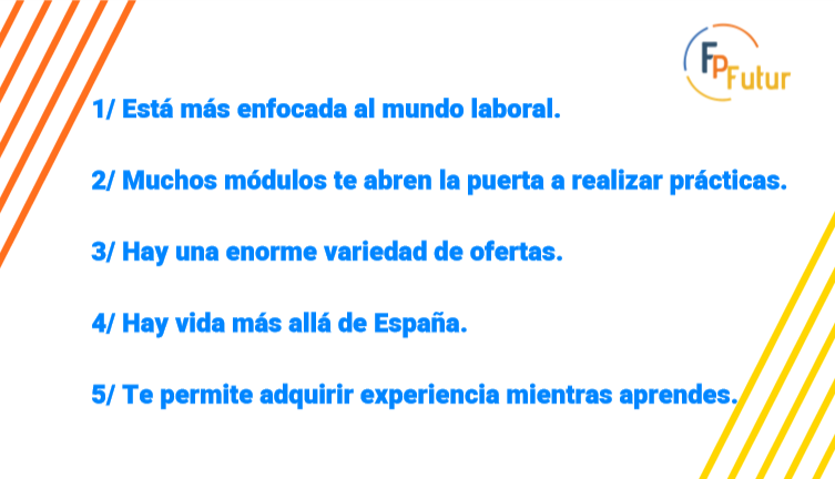 fp_futur's tweet photo. ¿Por qué estudiar un #FP ? 🤔🤔🤔
Aquí te damos 5 grandes razones para que no dudes más.
.
.
.
#FormacionProfesional #estudios #alumnos https://t.co/uGx3fXbjaF