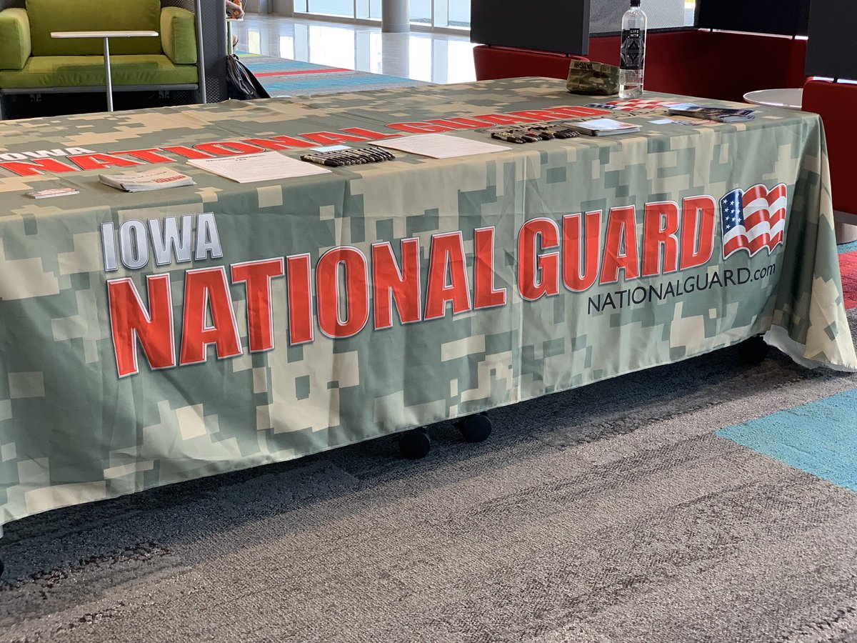 A special thank you to the @iowanationalguard for letting our student associates interact with the Talon Robot today. Such a wonderful learning experience to bring to the WILC!