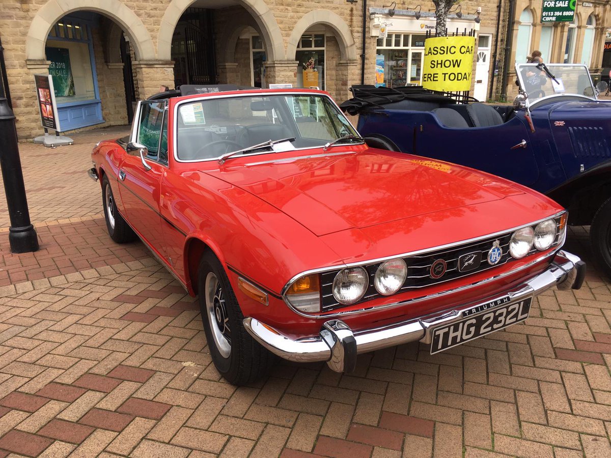 visitossett's tweet photo. We have a classic  car show est Saturday. We will be selling Ossett loyalty cards.@LoveOssett .@visitossett .@WakeExpress .@Expwakefield .@OssettBetter https://t.co/TLZy0WrdcH