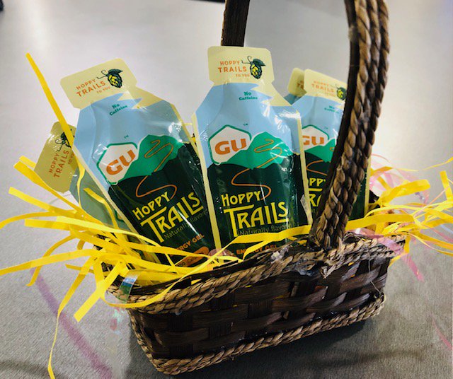 New GU flavor Hoppy Trails now at Luke's Dallas and Fort Worth locations.  What flavor do you want to find in your Easter basket?!