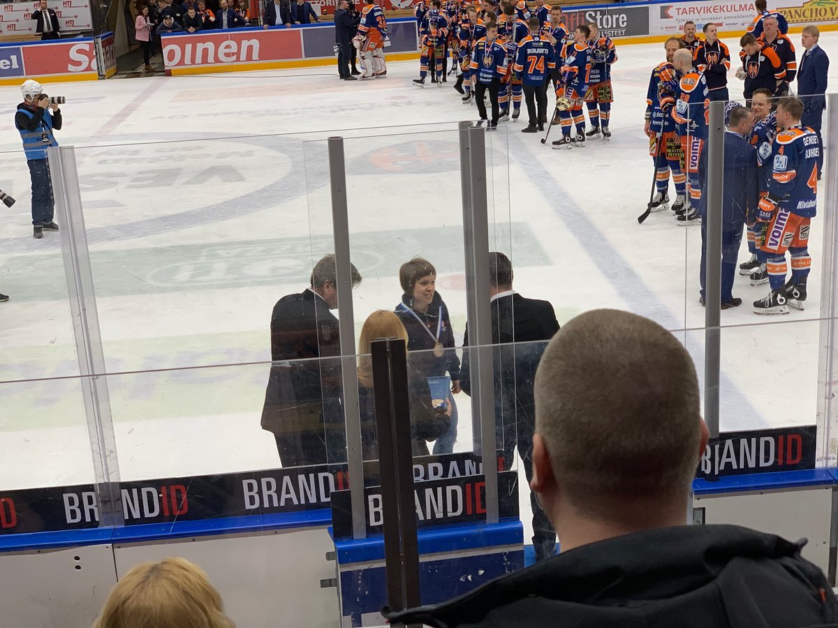 ⁦<a href="/JenniPuputti/">Jenni Puputti</a>⁩ Ei kautta ilman mitalia. Onnea! #Tappara #Liiga