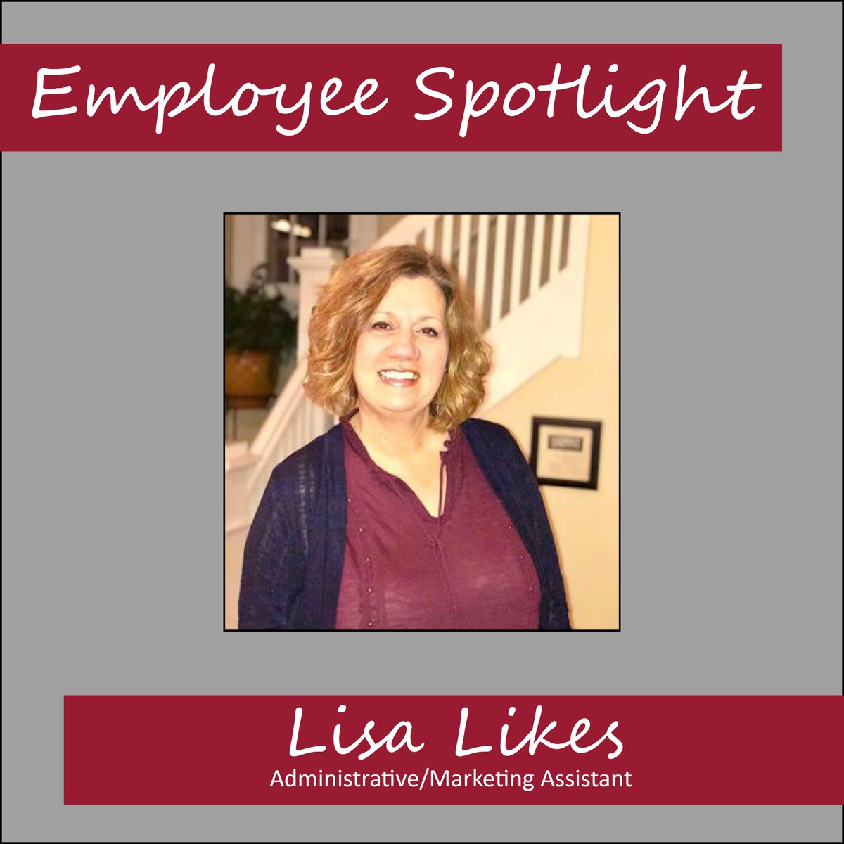#employeespotlight: Lisa Likes assists with all administrative and marketing needs for <a href="/TheQuincyMall/">Quincy Mall</a>. Lisa has worked at the mall for 23 years!

In her free time, Lisa enjoys spending time with her family, antiquing, second hand shopping and going on walks with her dog, Toby.