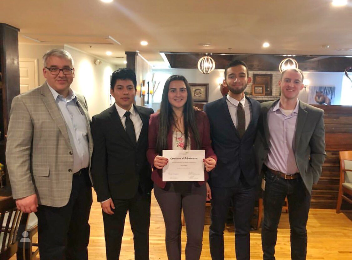 HUCPE's tweet photo. Congratulations to these Harding teams for placing 1st and 3rd at today’s @Windstream Case Competition!! #HardingProud #HireBisons https://t.co/HDhhAlEHtA
