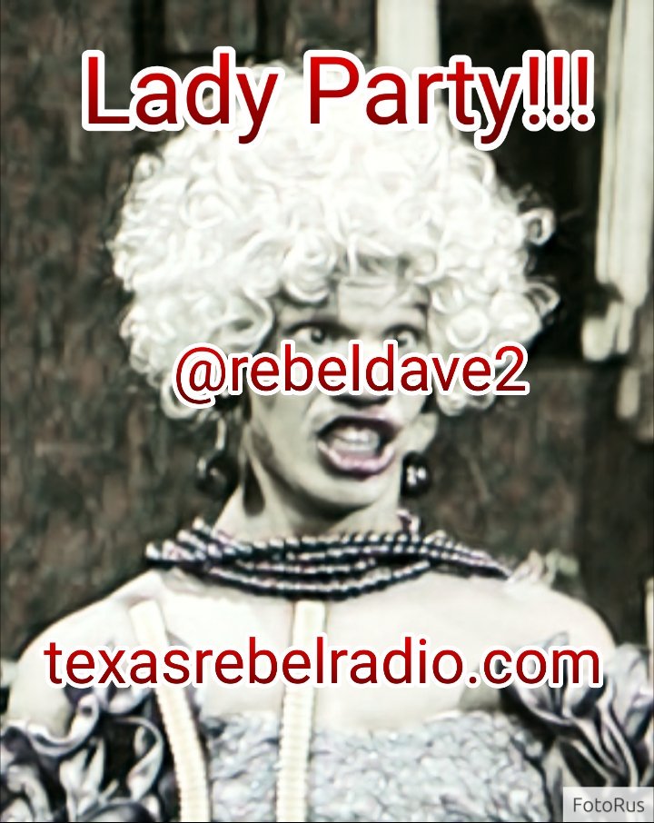 RebelDave2's tweet photo. Last show on #kfan https://t.co/1Fc24XbjMK tomorrow -
Saturday, April 20. 
9am - 12pm (CDT). 

LADY PARTY!?! Songs with ladies' names in the title. @alstewartinfo
@tompetty @EricClapton
@corymorrowband #joeely @JoeKingCarrasco @ParkerMcCollum @WadeBowen and much more. DO IT! https://t.co/dIa22D63nK
