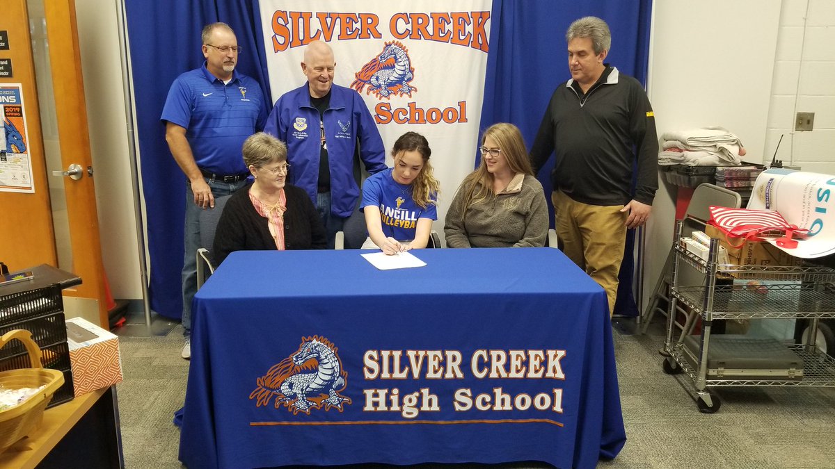 Congrats to Senior Hayley Page who signed with <a href="/ancillachargers/">MUAC Athletics</a> today to continue her athletic and academic career.