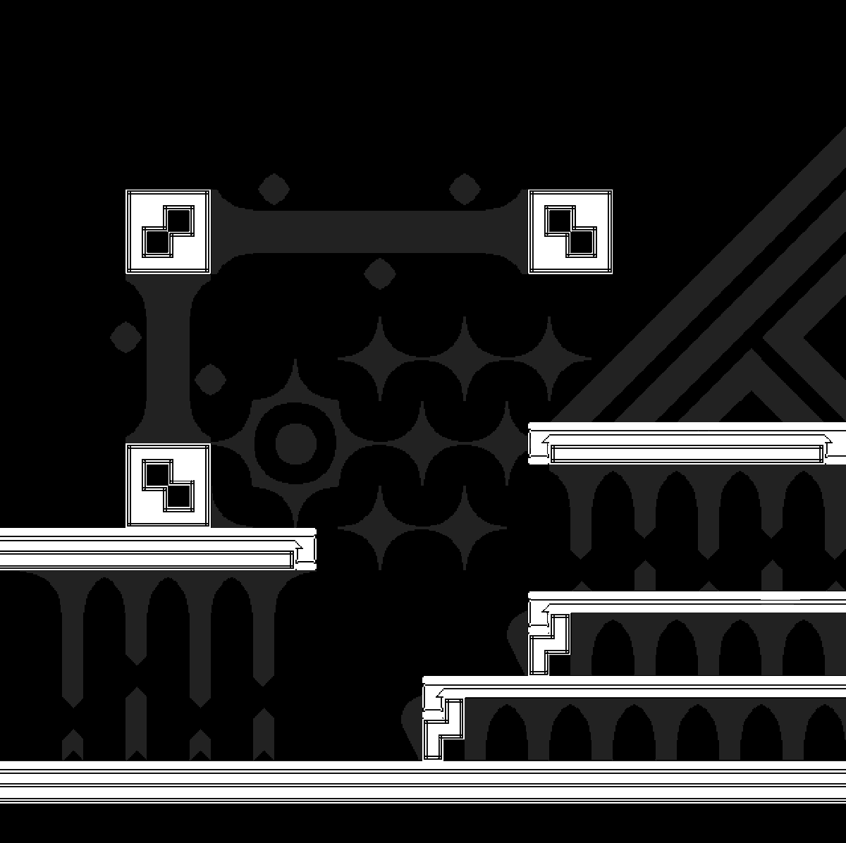 WretchWorks's tweet photo. "And here you arrive again - as you always have..."

Some additional auto-tile experiments in #ViViDRelapse. Be on the lookout for something especially crunchy tomorrow! 💊🙏💀🌖

#gamedev #indiedev #indiegames #pixelart https://t.co/YBeuBNsdwV