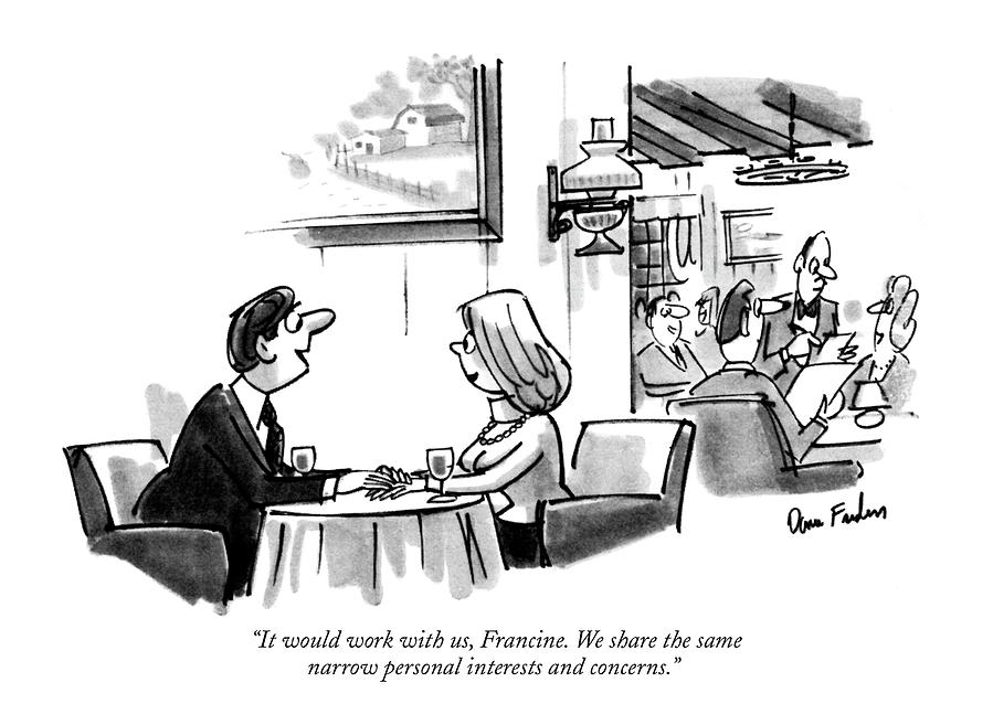 london_maynard's tweet photo. Echo chamber anyone?? I love the joke (and excellent point) made by Dana Fradon in this cartoon! #usujcom2010 https://t.co/vhO9f7KewR