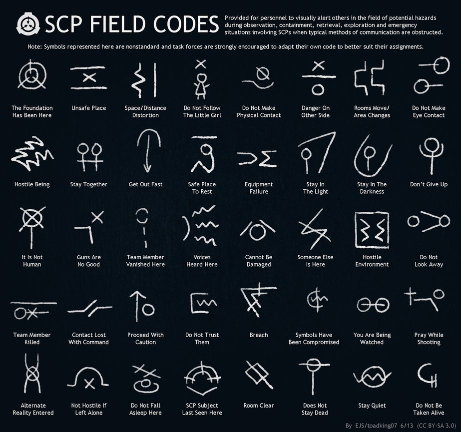 aestheticunive1's tweet image. #scp #fieldcode #secure #contain #protect #SCPFoundation