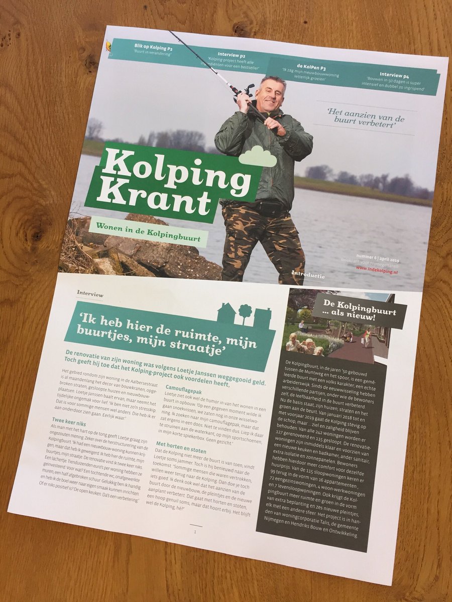 Kolpingbuurt's tweet photo. Vers van de pers: de nieuwe KolpingKrant. Binnenkort in de bus bij veel Nijmegenaren en te vinden bij wijkcentra, café’s etc. Wil je hem al online lezen? Dat kan: https://t.co/TcnACLzEKS https://t.co/Xk0Xc9wVD0