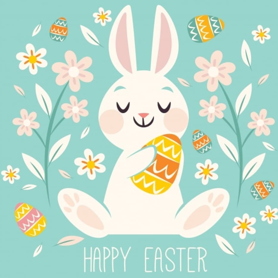 DanDalaiFreeman's tweet photo. I wish you all a very #HappyEaster 😀🐰🥚🌼🍬🍫 https://t.co/fA1vFottZX