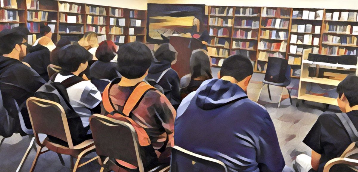 BHS Library tweet media