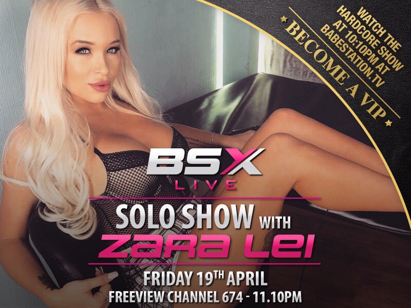BSX Special! 

@ZaraLei1 
Channel 674 📺 
11:10pm ⏰

Her first show! https://t.co/bgibwAGk59