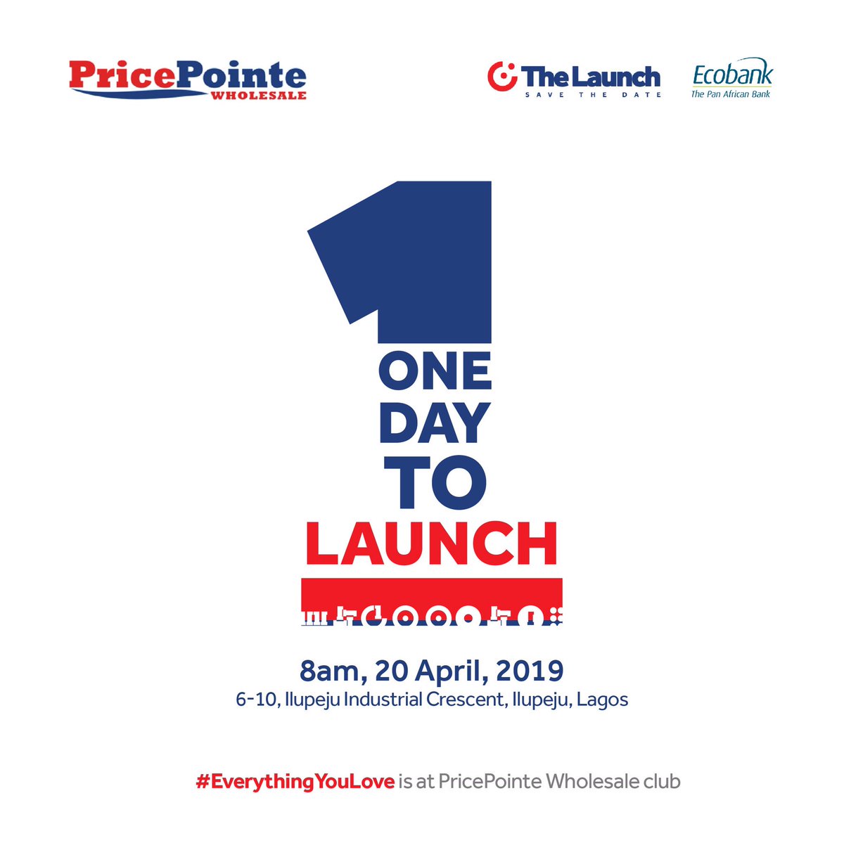 PricePointeClub's tweet photo. Less than 24 hrs to the launch! ๐๐๐บ
#EverythingYouLove awaits you ๐
#GetReady #PricePointeClub https://t.co/Ala5dhEXnQ