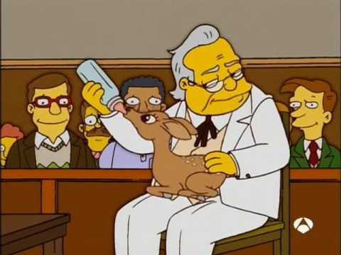 rtsimpsons's tweet photo. "¿A ver Bambi, quién provocó el incendio en el bosque que mató a tu mamá? ¿LOS INDEPENDENTISTAS? Malo, malo, malo..." https://t.co/gIldIfrjv1