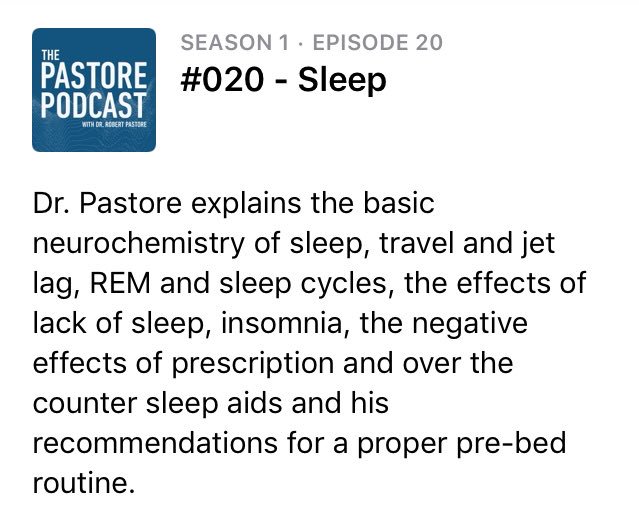 Our newest podcast episode on sleep is live! Find it here: podcasts.apple.com/us/podcast/020…