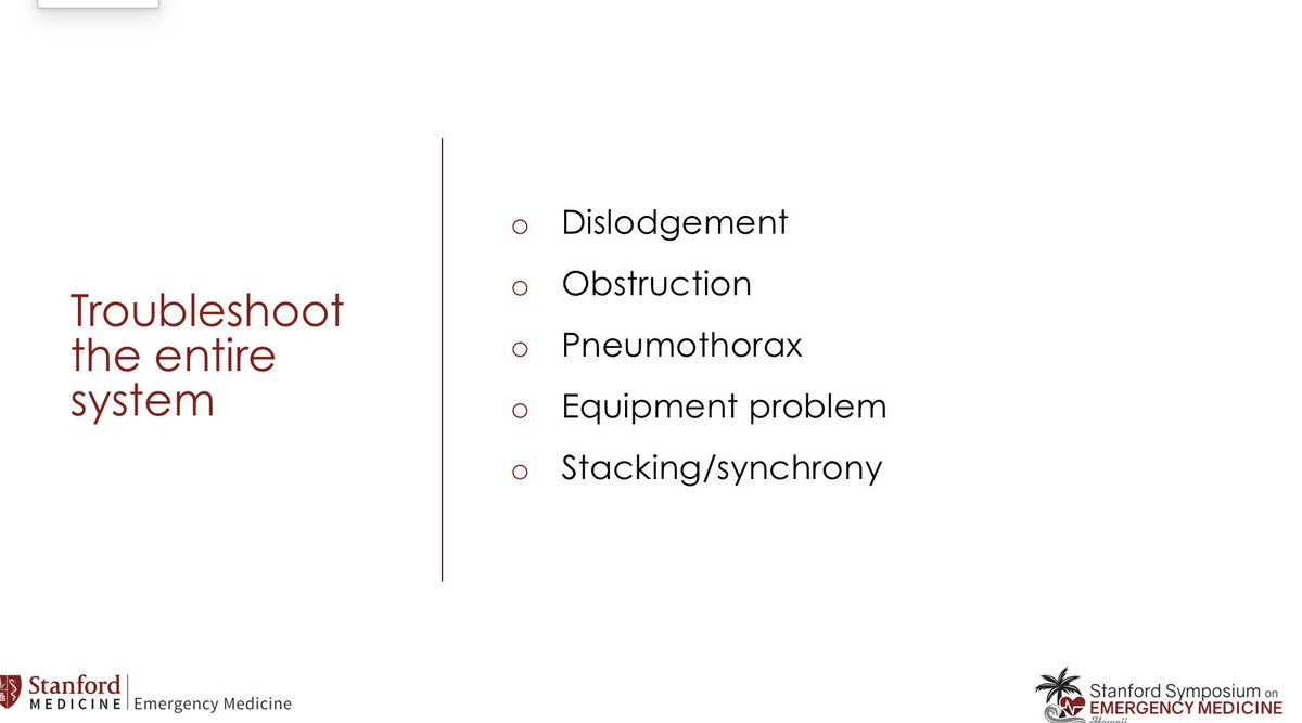 "This is our wheelhouse and we need to own it." Dr. Jennifer Wilson, #criticalcare EM, discusses hypoxemia, which accounts for 2 million admissions each year. "And it is most important that you understand right to left shunt."  #StanfordAloha <a href="/jennygwilson/">jennygwilson</a>
