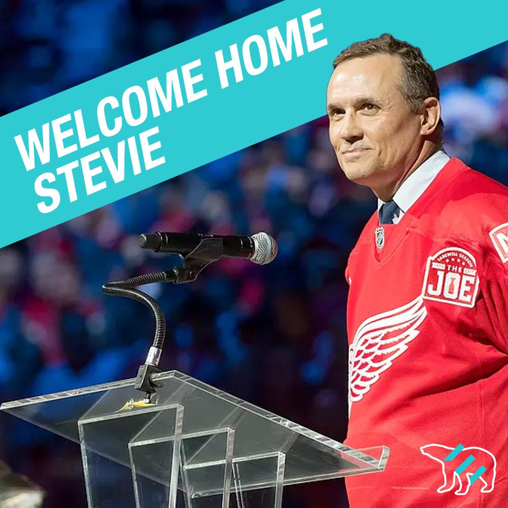 Steve Yzerman returns home to the Detroit Red Wings as the new General Manager! Welcome home Stevie! #SteveYzerman #DetroitRedWings #NHL #Hockeytown