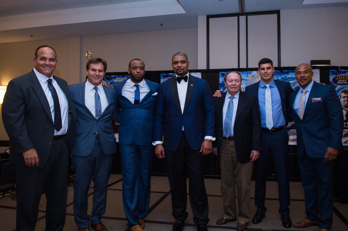 SCFootballHOF's tweet image. #FlashbackFriday  On this date in 2018...#SCFHOF18