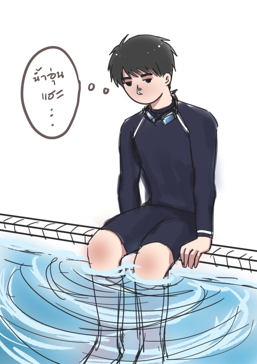 mondayonice_wmn's tweet photo. [วาดไว้หลายอาทิตย์ก่อน จันไปเล่นน้ำกับกลุ่มเพื่อนพี่น้องค่ะ(?)] https://t.co/lJDHmLLAoI