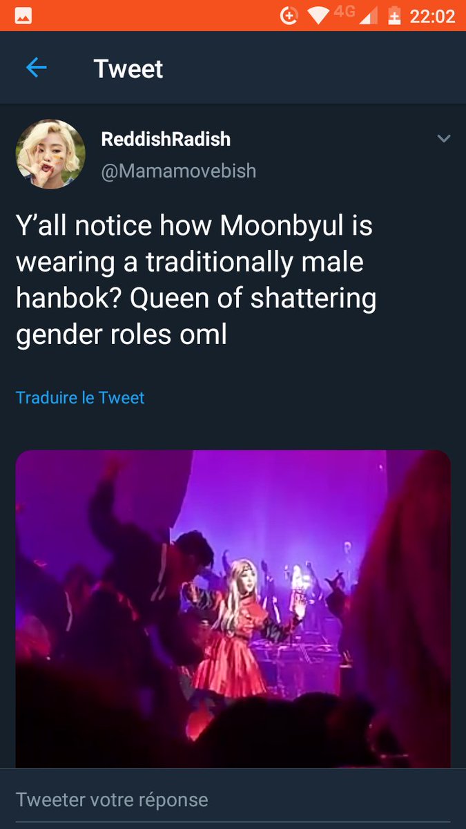 Now, here is Moonbyul's experience with gendered roles, and more.Not that much, but still inspiring.