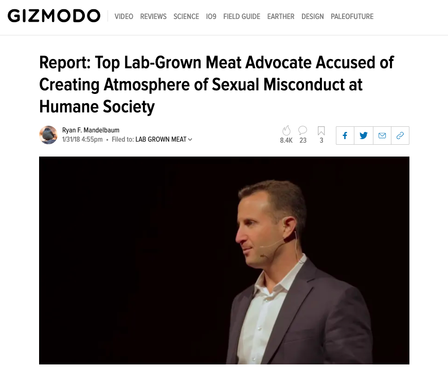 Accountability and Integrity in 2019 (@timesupabusear) on Twitter photo <a href="/BruceGFriedrich/">Bruce Friedrich 🔸</a> <a href="/ClimateReality/">Climate Reality</a> <a href="/algore/">Al Gore</a> <a href="/alphaplantbased/">Alpha Foods</a> Bruce Friedrich <a href="/BruceGFriedrich/">Bruce Friedrich 🔸</a> pls continue to promote plantbased foods instead of needlessly promoting serial sexual abuser of women Paul Shapiro <a href="/PaulHShapiro/">Paul Shapiro</a> esp since AR movement & <a href="/GoodFoodInst/">The Good Food Institute</a> is mostly women. #BetterForAnimals #ARmetoo WATCH: youtu.be/kd9phAMfisI?t=… <a href="/BruceGFriedrich/">Bruce Friedrich 🔸</a> <a href="/ClimateReality/">Climate Reality</a> <a href="/algore/">Al Gore</a> <a href="/alphaplantbased/">Alpha Foods</a> Bruce Friedrich <a href="/BruceGFriedrich/">Bruce Friedrich 🔸</a> pls continue to promote plantbased foods instead of needlessly promoting serial sexual abuser of women Paul Shapiro <a href="/PaulHShapiro/">Paul Shapiro</a> esp since AR movement & <a href="/GoodFoodInst/">The Good Food Institute</a> is mostly women. #BetterForAnimals #ARmetoo WATCH: youtu.be/kd9phAMfisI?t=…