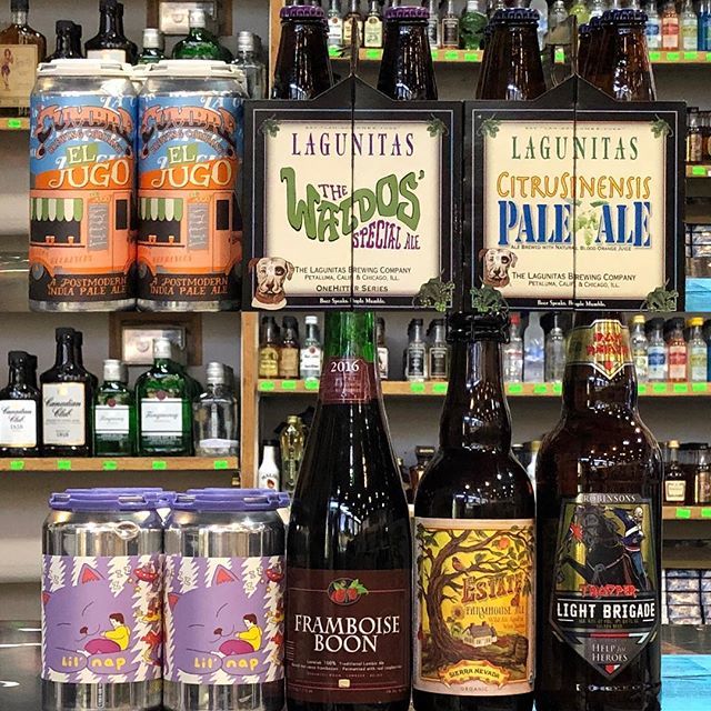 JubilationWine's tweet photo. New beers and seasonal’s. 
@lacumbrebrewing El Jugo is back for a limited time pick yours up while it’s here. 
@lagunitasbeer The Waldo’s Special Ale released for 4:20 this Dank Ale will pair well with your holiday celebration. Along with Citrusinensis Pale Ale brewed with n… https://t.co/jKrNpkHswi