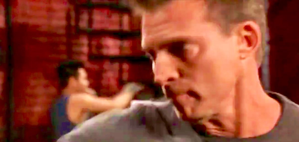 proudnanaKathy's tweet photo. Whew!!! Looking HOT @1SteveBurton 🥊😍🔥

#JasonStoneColdMorgan #JaSam #GH #GH56 https://t.co/XvZwO9zH8r