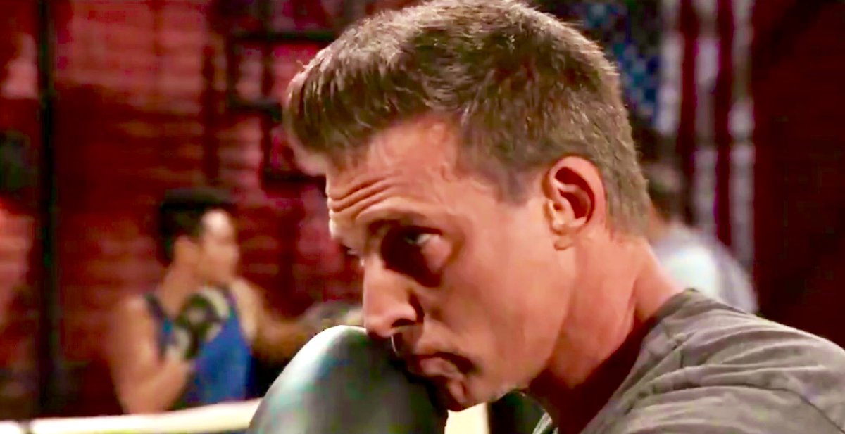 proudnanaKathy's tweet photo. Whew!!! Looking HOT @1SteveBurton 🥊😍🔥

#JasonStoneColdMorgan #JaSam #GH #GH56 https://t.co/XvZwO9zH8r