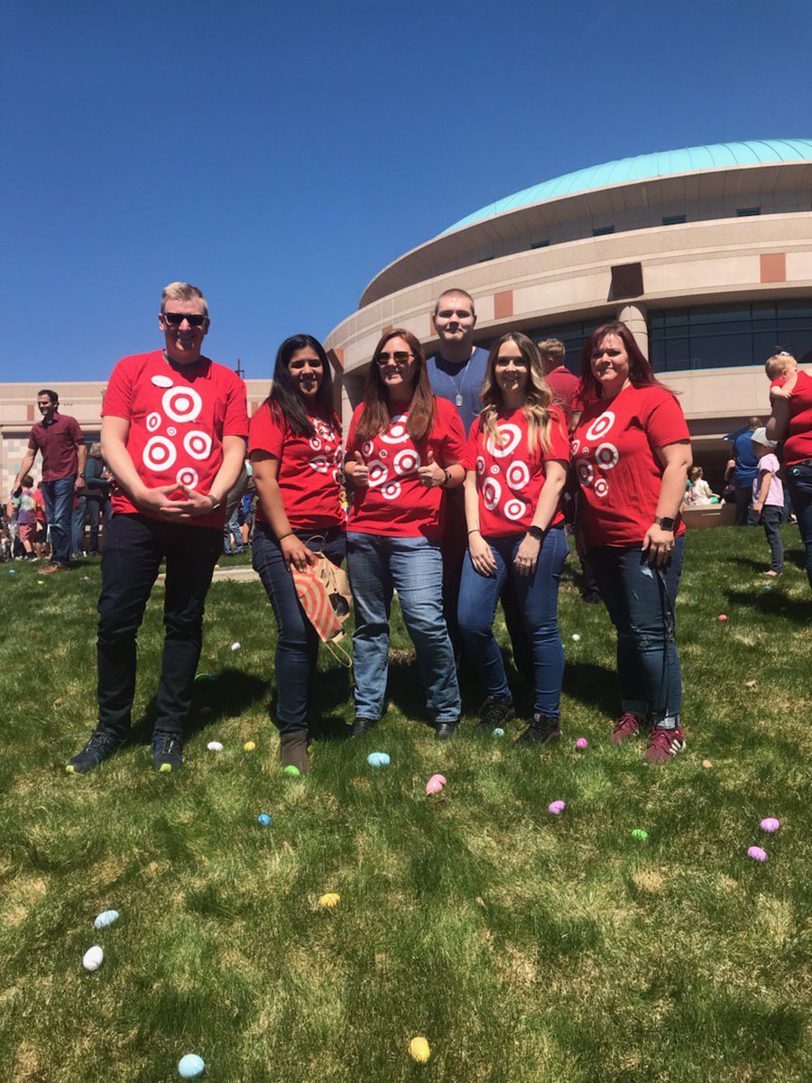 Representing at the <a href="/shrinershosp/">Shriners Children's</a> #EasterEggHunt <a href="/Target/">Target</a> donated the eggs and the kids brought the fun!