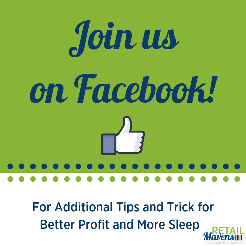 Did you know there is a whole community there to support you? Other Independent Retailers, like yourself, who want to learn all that they can and be supportive of other's dreams. Join our group today! You will not regret it! Go to retailmavensfb.com