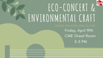 SUNYGreen's tweet photo. The Eco Concert is in the rain location (CME Great Room) https://t.co/f1SH0l6GDu
