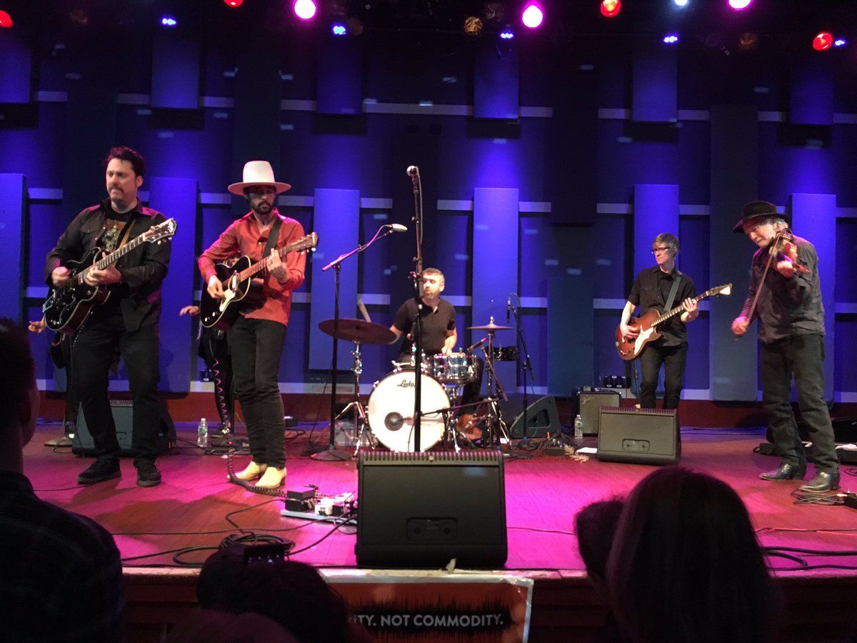 WheelHouseTwang's tweet photo. Ryan Bingham killing it today at WXPN Free at Noon. #wxpn #freeatnoon #ryanbingham https://t.co/Eefkpb7uM4
