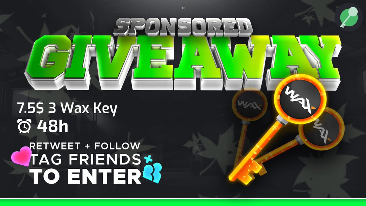 losricon2g's tweet photo. 🎁WAX KEY x3 🎁

✔️ Follow me + @VGOMillions 
✔️ Retweet
✔️ Tag 1 friend

⏰ Ends in 48 hours. Good luck! https://t.co/QHsAz9ZzVc