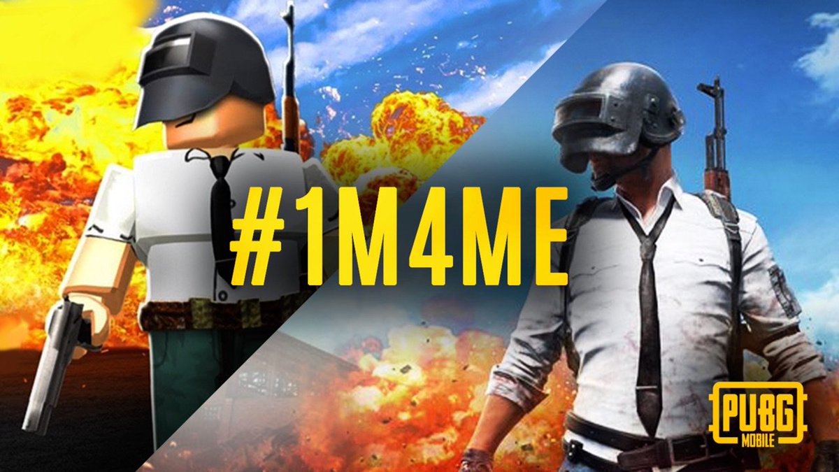 Okok who’s ready for a 1 MILLION Robux giveaway? Download @PUBGMOBILE : bit.ly/1M_Denis , make a name starting with “1M” and wait for my video with the instructions in detail! 100 winners will be chosen to win 1,000,000 ROBUX! 🙀 #1M4ME #survivetilldawn2 #DarkestNight #ad