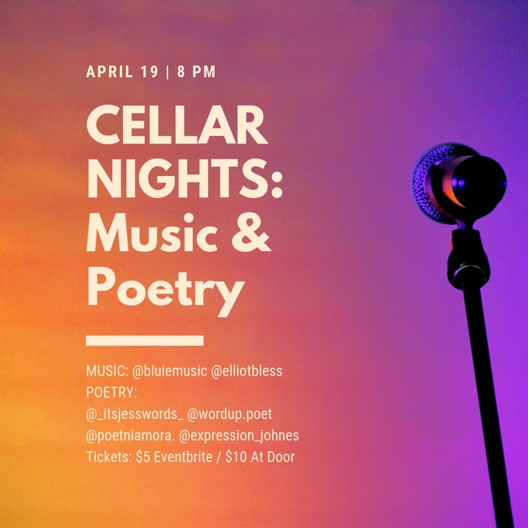 Join The Brooklyn Cellar at 8PM for an evening of music and poetry featuring MUSIC: @bluiemusic @elliotbless  POETRY: <a href="/_itsjesswords_/">Sunny the Scorpiheaux 🦂</a> <a href="/wordup/">Word</a>.poet <a href="/poetniamora/">Nia Mora</a>. @expression_johnes
“The Brooklyn Cellar is a true blank canvas in the cultural hub of Williamsburg NYC."