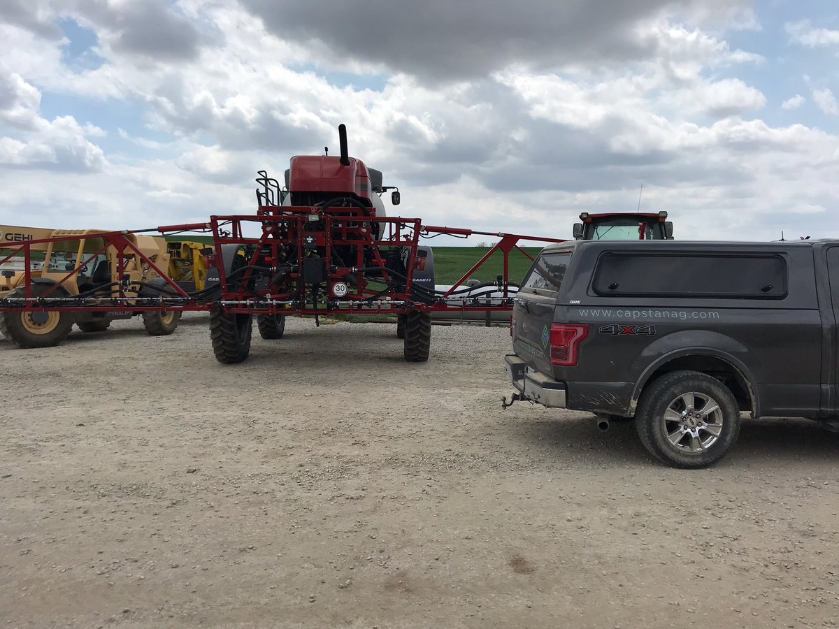 CapstanAg's tweet photo. The #CapstanAG Field team has been busy with installs, and field starts lately. Here's a #PinPointII that was installed with @brunaimpco in Clay Center, #Kansas.  Custom quote for your machine, on your farm. You don't want to miss out. Visit us at https://t.co/j4wSee07Nt today! https://t.co/bCncKVFpZ9