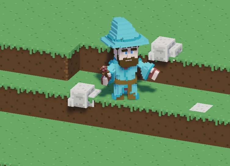 GameDevTravis's tweet image. Added rocks to make the landscape look a bit more interesting. Will have to work on the code to fit better. Zoomed out looks like the land has a disease or something. #voxel #gamedev #indiedev #madewithunity #unity3d