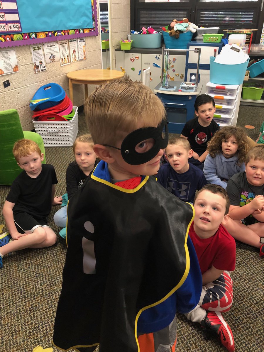LehmanKinders's tweet photo. We had a few super hero vowels pay us a visit this week! Thanks to @KatieGarnerREAD Secret Stories we’ve known the vowels had more than their short vowel sound since the first month of school and didn’t have to wait until this week in our phonics program. But fun review! https://t.co/FdhcV0oUkZ