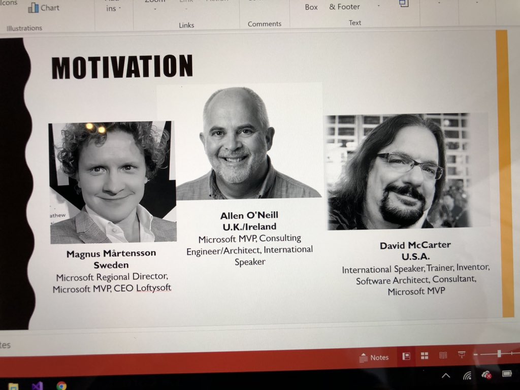 Good Morning #CsharpCon19! Almost ready for the keynote w these 3 gentlemen. <a href="/CsharpCorner/">C# Corner</a> @ajsondev <a href="/noopman/">Magnus Mårtensson ☁</a> <a href="/realDotNetDave/">David McCarter (Microsoft MVP)</a>