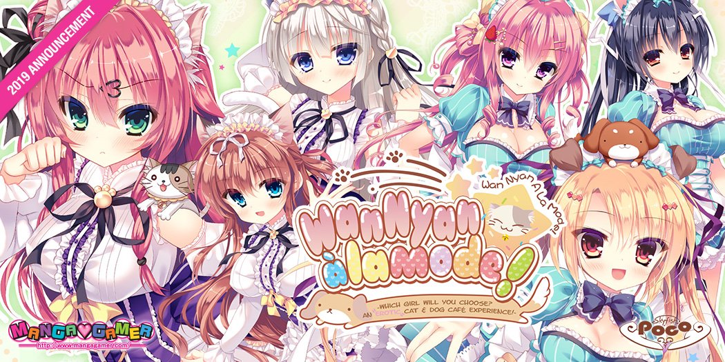 すみダンダ ウィーブを全員殺せ Rubidiumo るび様 大ニュースです アメリカのイベントanime Bostonで にゃんカフェマキアート わんにゃん アラモード の英語版が同時に発表しました 西洋のファンとして楽しみです T Co 9k60e4vmlx