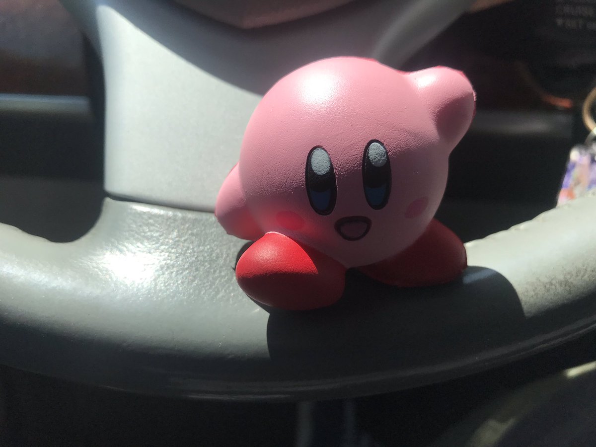Almost done with the work day #Kirby