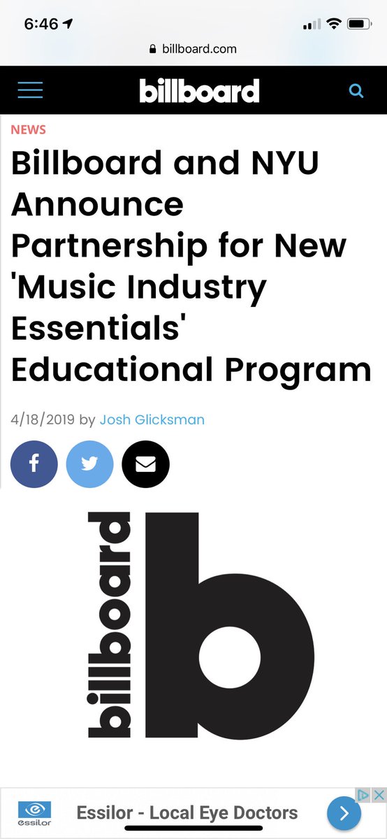 Seriously soooo humbled...: thank you <a href="/billboard/">billboard</a> <a href="/CliveDavisInst/">Clive Davis Institute</a> &amp; yellowbrick.co/music/ ‼️💯💯💯