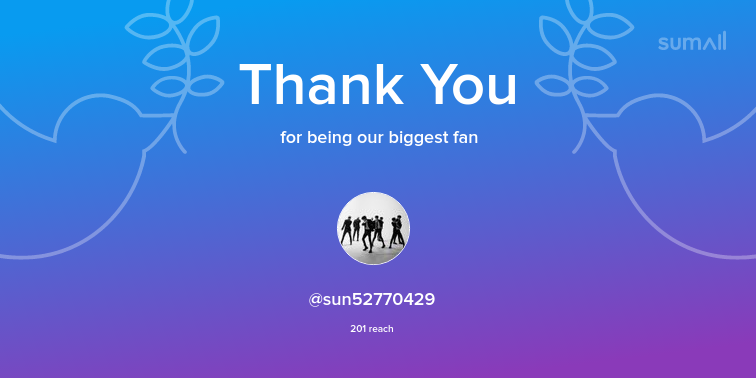 hanrhm_'s tweet photo. Our biggest fans this week: @sun52770429. Thank you! via https://t.co/1OqHzGbBaZ https://t.co/l7GEeQi457
