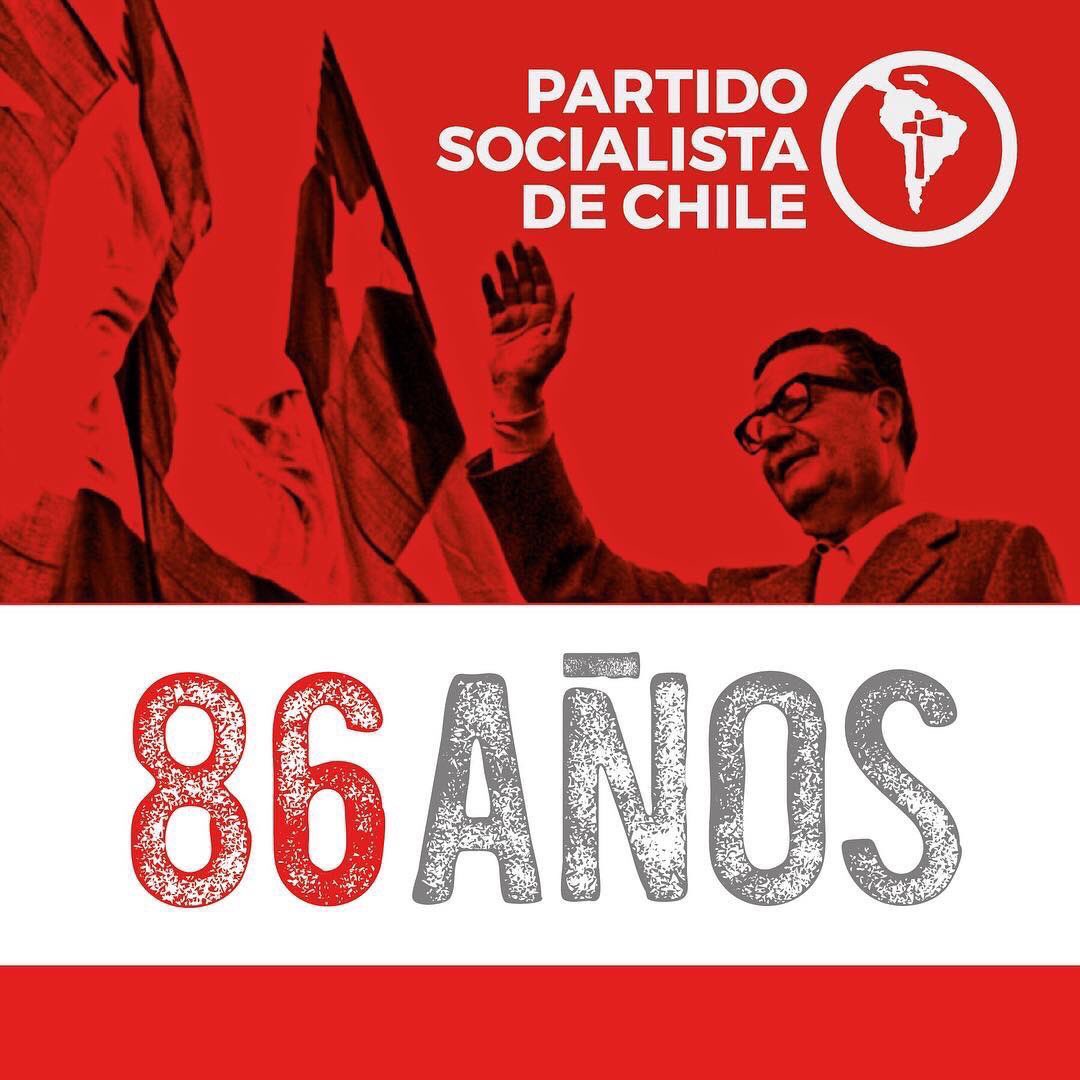 PSCTemuco's tweet photo. Hacemos un saludo a toda nuestra militancia en este 86°aniversario de nuestro glorioso Partido Socialista de Chile. Honor y gloria a nuestro partido. @PSChile @PSAraucania #86AñosPS #aniversarioPSCh #actitudsocialista https://t.co/mKEaZ6yXqJ