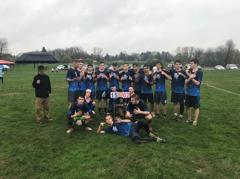 As you can tell by the umbrella the weather was great. Seneca wins 15-2. Good game NA JV! #bidszn