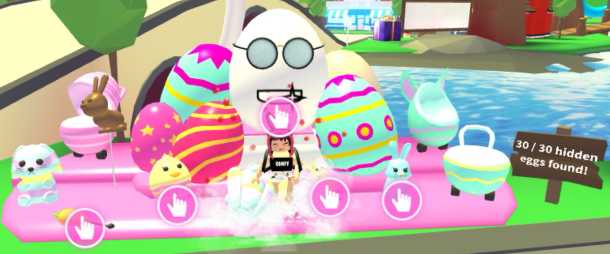 𝒜miya On Twitter Finished The Egg Hunt On Adoptme Newfissy Bethink It Was Challenging But Fun And So Cool Seeing My Ideas I Drew Into The Game I Really Enjoyed - all 30 eggs in roblox adopt me adopt me egg hunt its