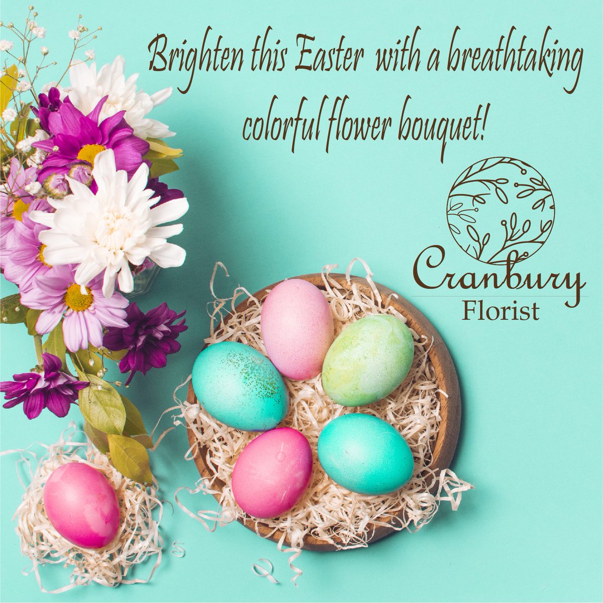 Do you have your flowers ready? If not place in your order now!🐰💐 #ordernow #flowershop #flowermagic #cranbury #newjersey #flowerstagram #flower_super_pics #flowerbouquet #flowerlove #flowerlovers #flowerboutique #florist #flowers #Floristry #flower_special_ #flower_perfection