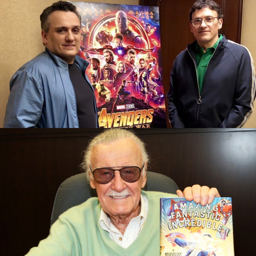 GabyMeza8's tweet photo. OFICIAL: Los directores Anthony y Joe Russo confirmaron que se encuentran trabajando en un película documental sobre #StanLee 👏 https://t.co/eR1g4vXyax