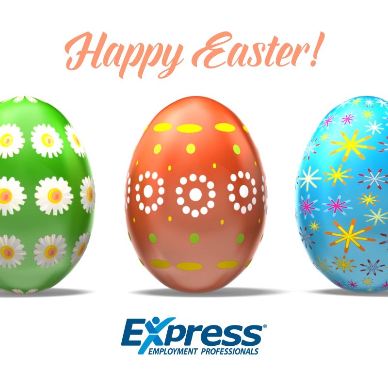 ExpressRochMN's tweet photo. To all of our associates and clients, have a great and safe Easter!! We will see everyone bright and bushy-tailed on Monday!! https://t.co/rY8GTeLgov